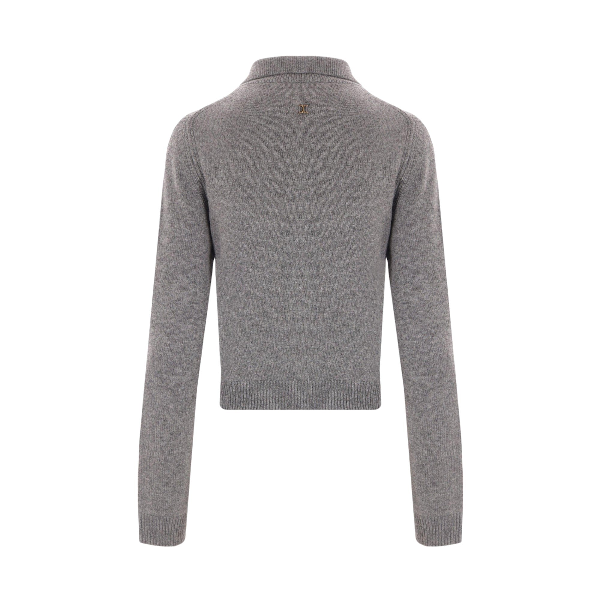 Wool Cashmere Polo Sweater-CHLOÉ-JOHN JULIA