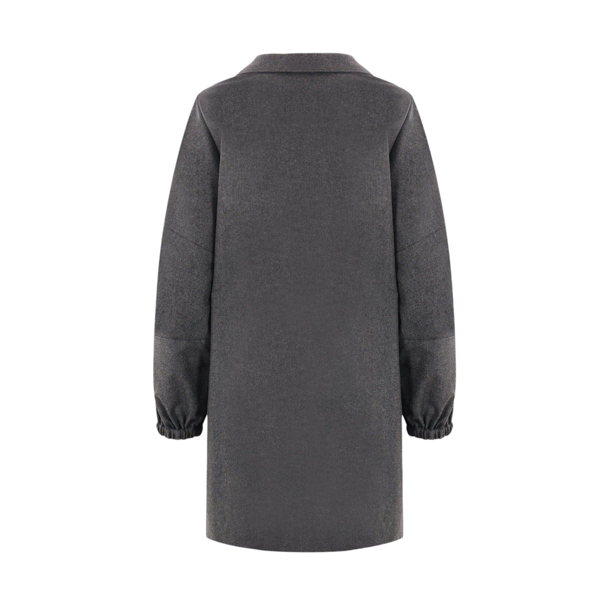 Wool Cashmere Shirt Dress-BRUNELLO CUCINELLI-JOHN JULIA