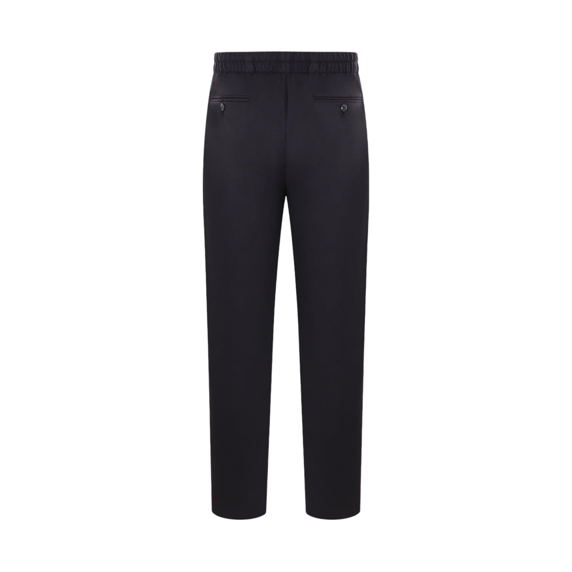 Wool Cashmere Straight-leg Trousers-GIORGIO ARMANI-JOHN JULIA