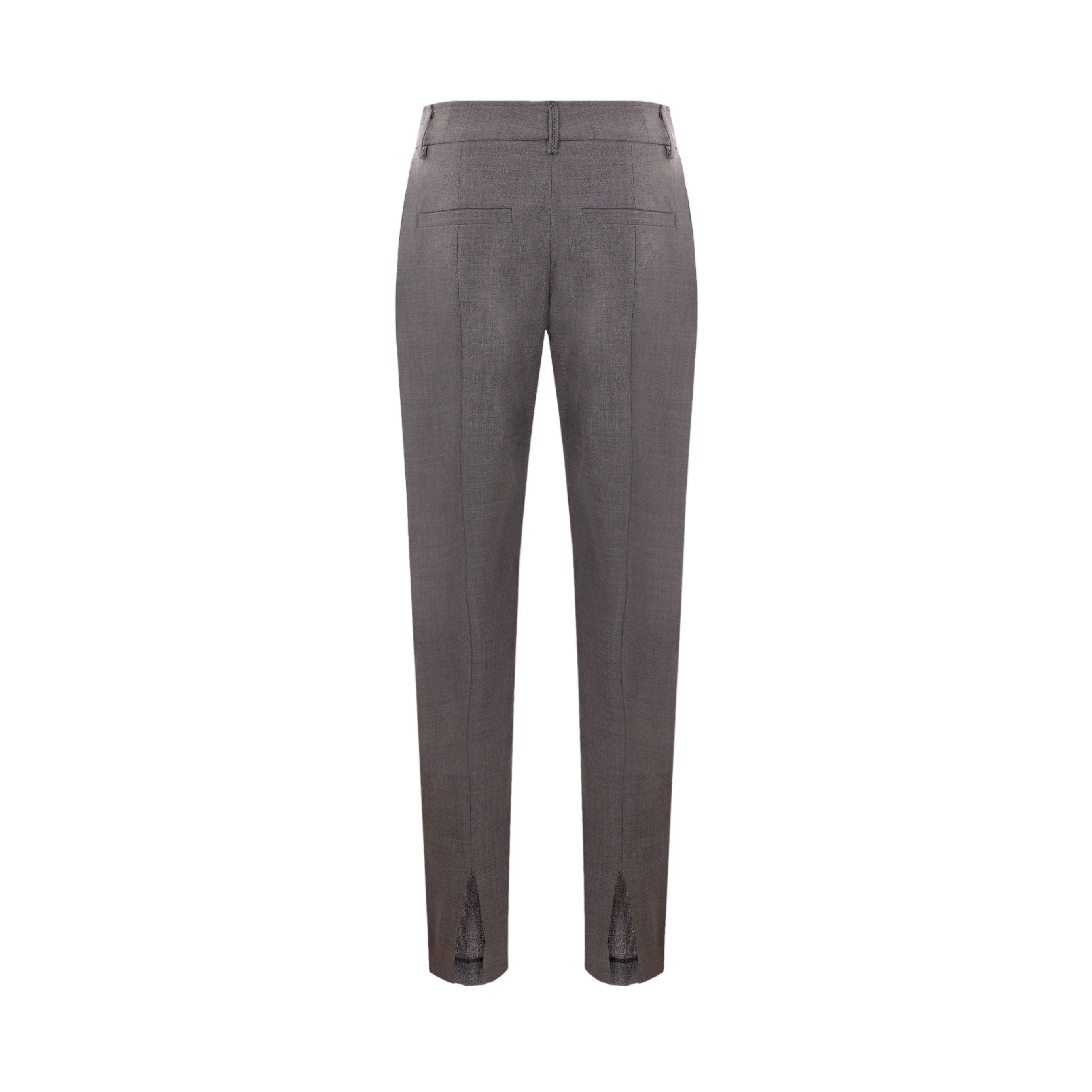 Wool Cigarette Trousers-BRUNELLO CUCINELLI-JOHN JULIA