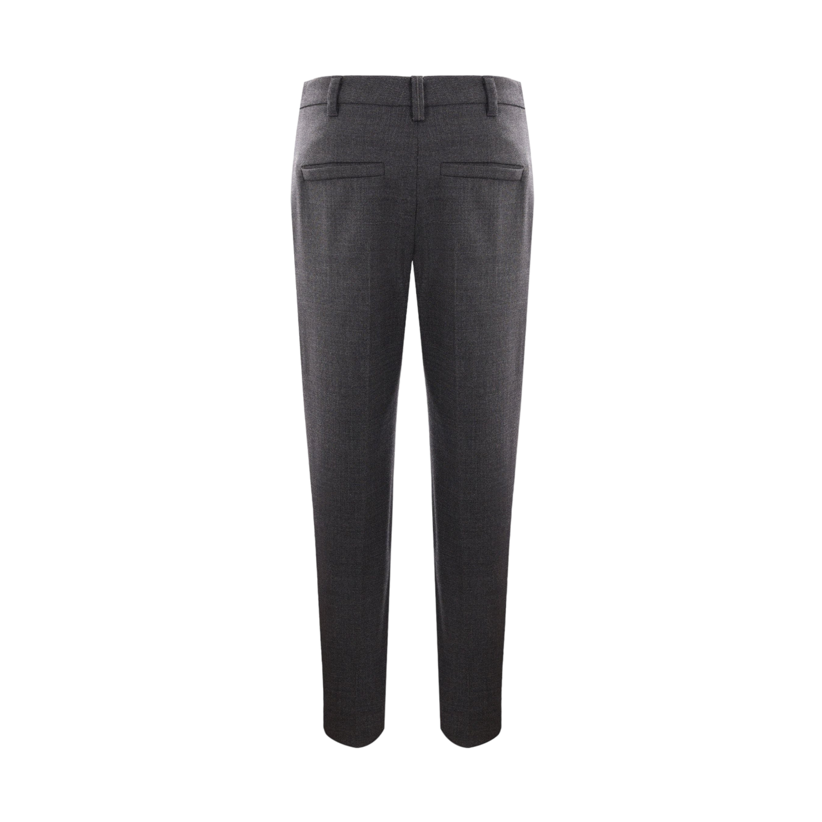 Wool Cigarette Trousers-BRUNELLO CUCINELLI-JOHN JULIA