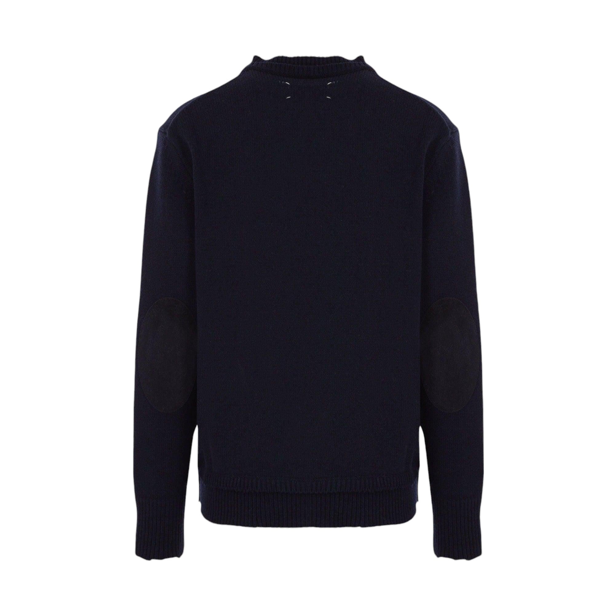 Wool, Cotton and Linen Sweater-MAISON MARGIELA-JOHN JULIA