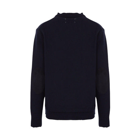 Wool, Cotton and Linen Sweater-MAISON MARGIELA-JOHN JULIA