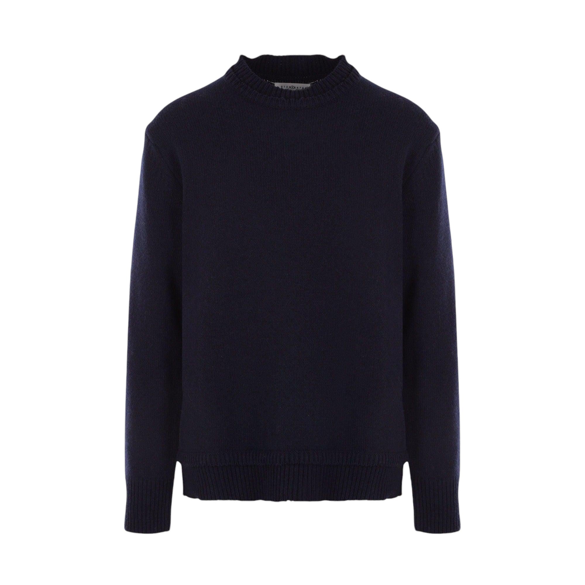 Wool, Cotton and Linen Sweater-MAISON MARGIELA-JOHN JULIA