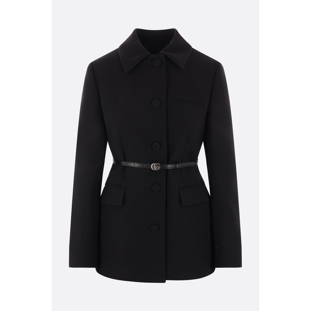 Wool Crepe Jacket-GUCCI-JOHN JULIA