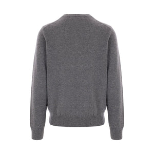 Wool Crewneck Sweater-COMME DES GARÇONS SHIRT FOREVER-JOHN JULIA