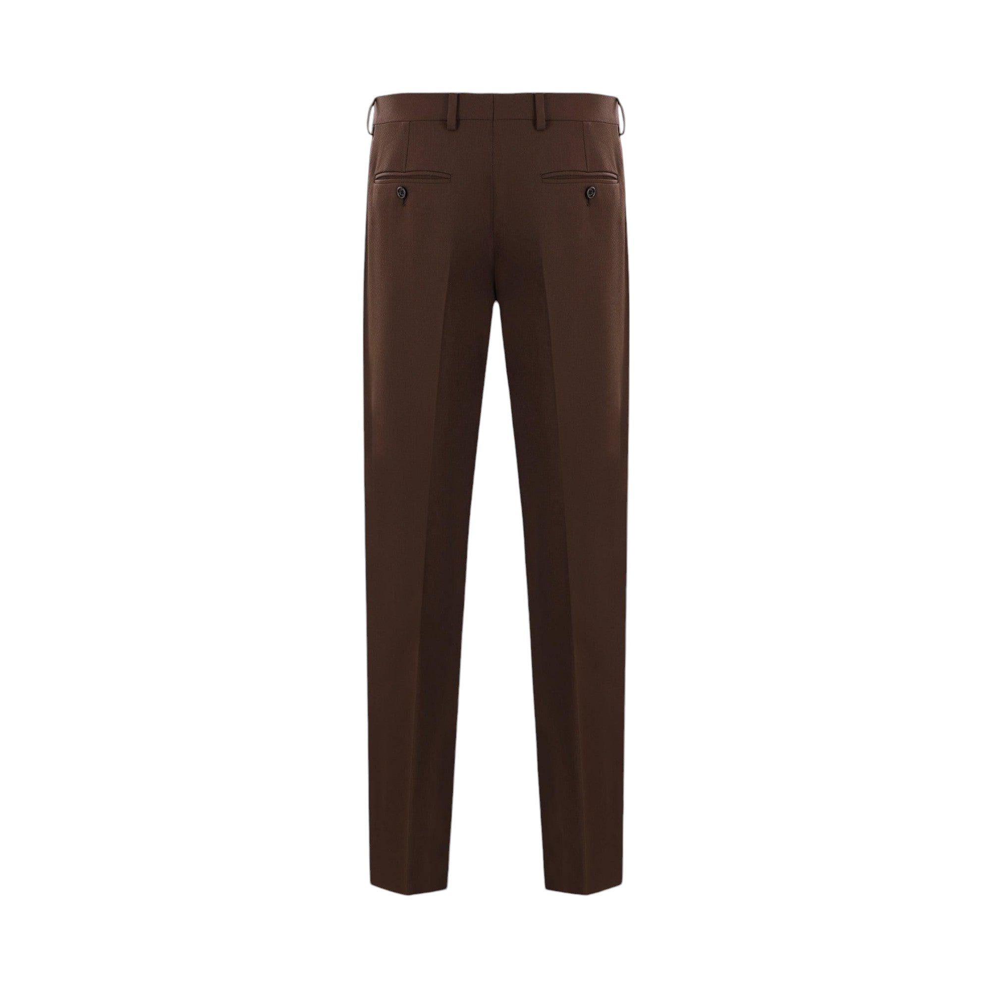 Wool Darted Trousers-LARDINI-JOHN JULIA