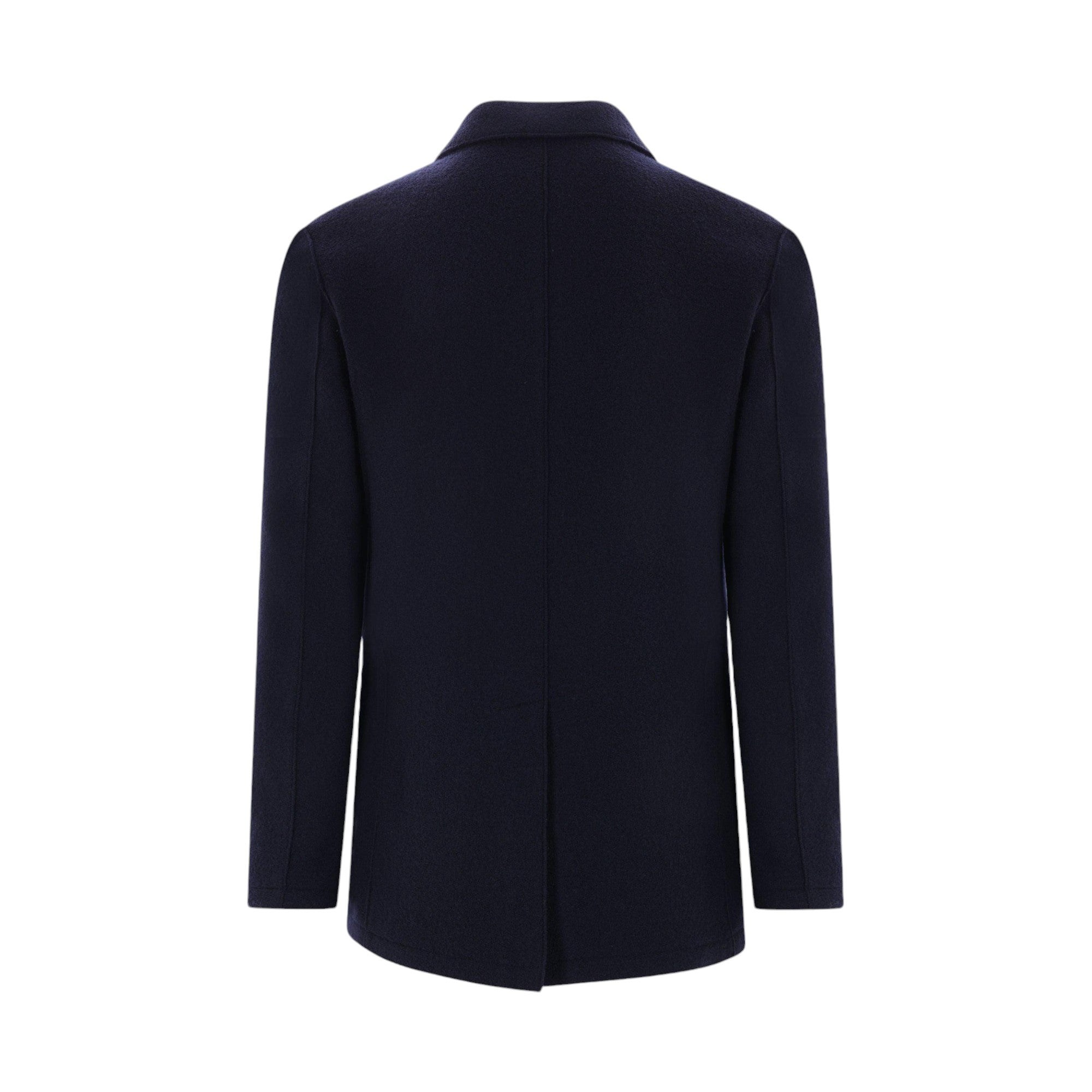 Wool Double-breasted Peacoat-ELEVENTY-JOHN JULIA