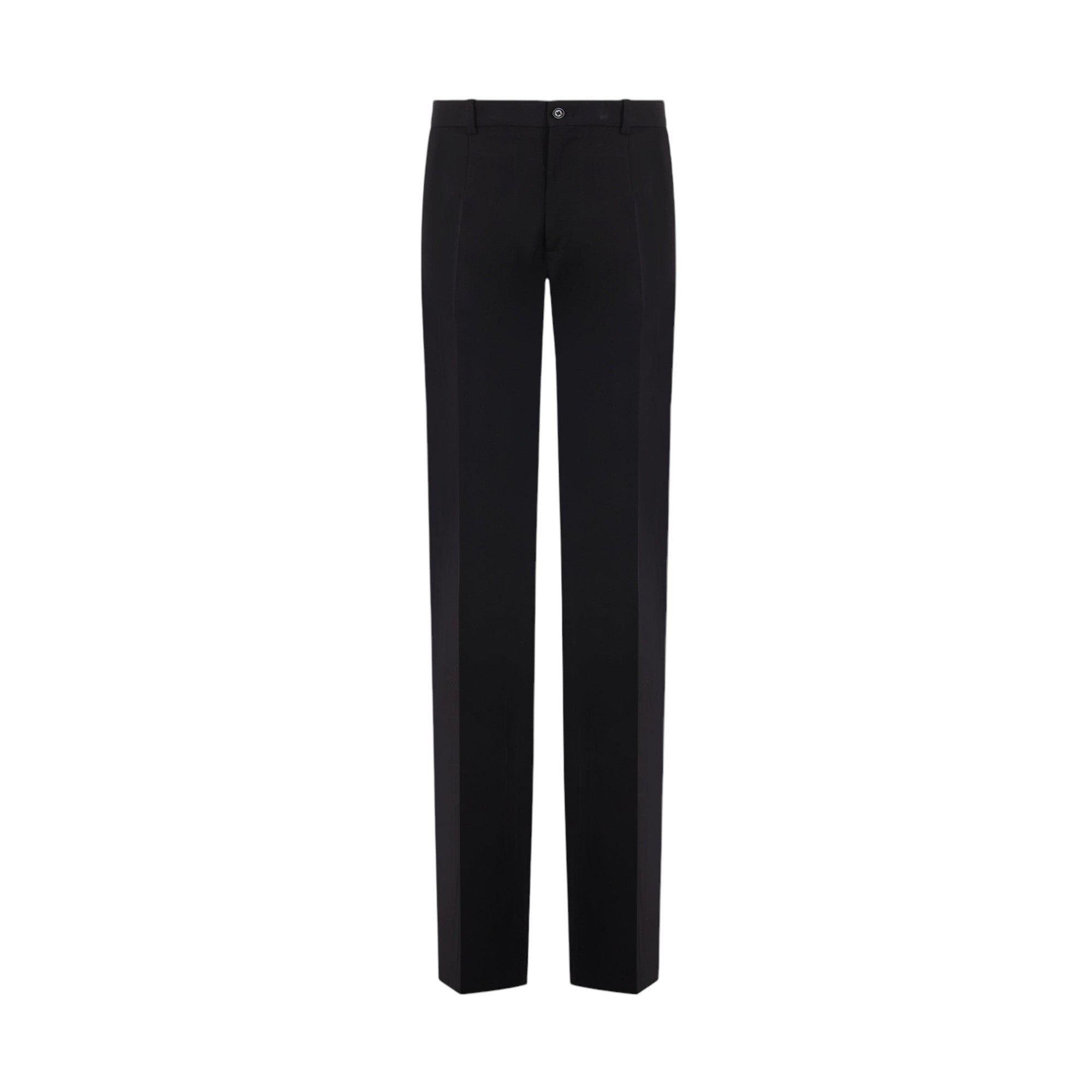 Wool Flared Fitted Pants-DOLCE & GABBANA-JOHN JULIA