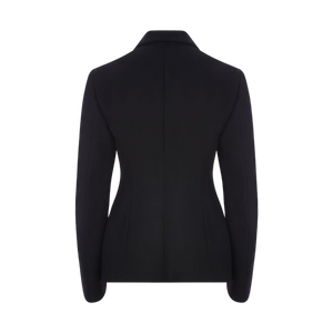 Wool Gabardine Double-breasted Jacket-ALAÏA-JOHN JULIA