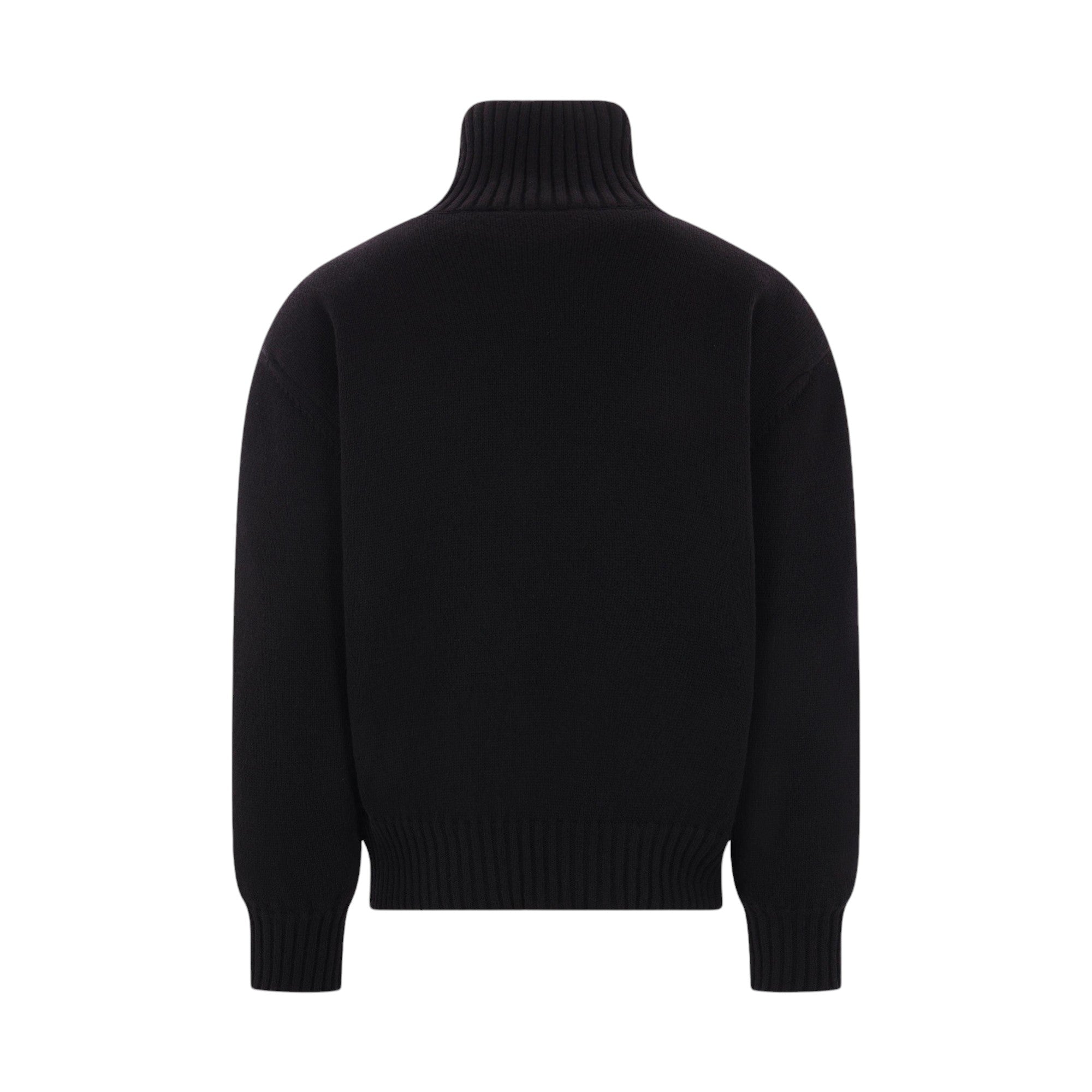 Wool Knit Padded Jacket-SAINT LAURENT-JOHN JULIA