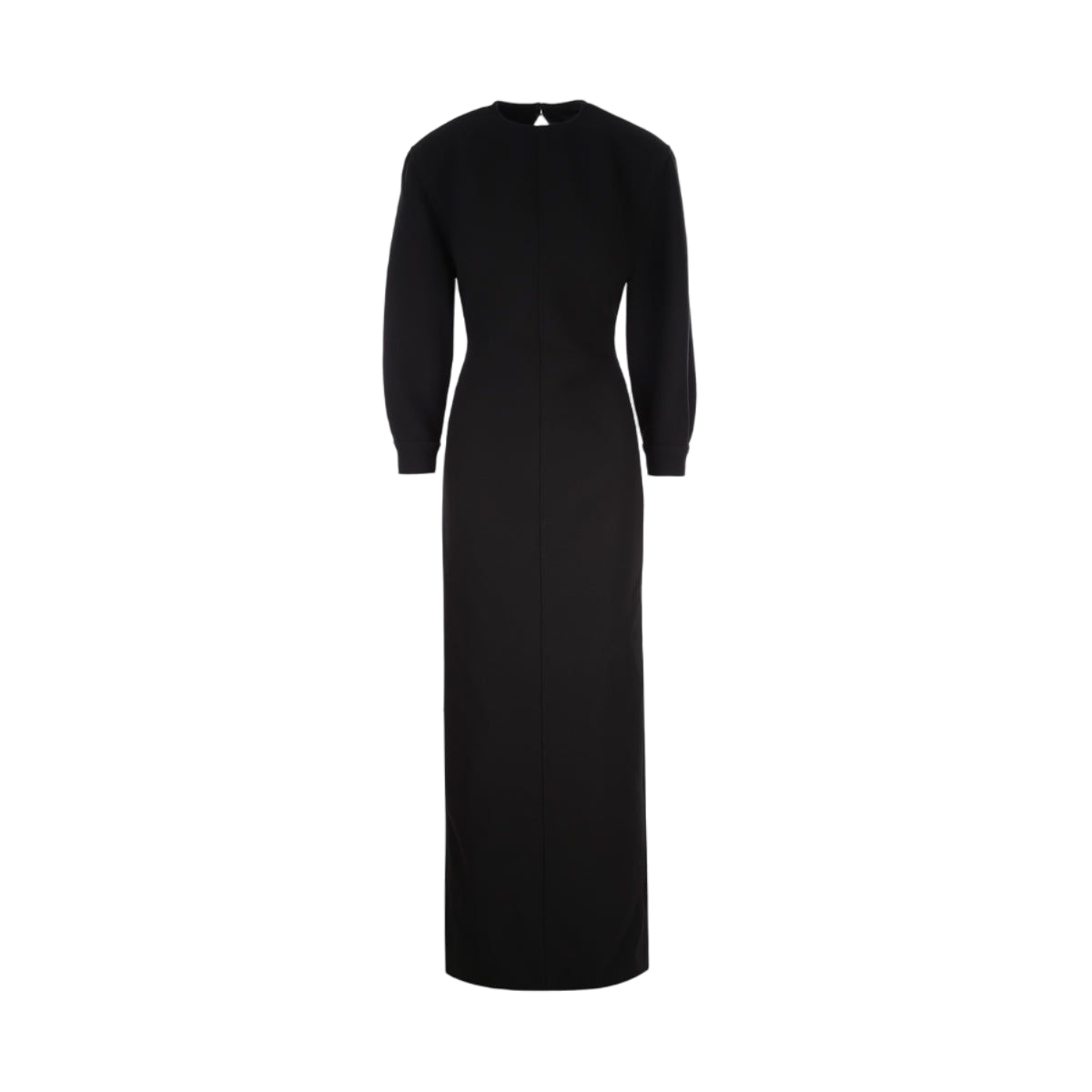 Wool Long Dress-SAINT LAURENT-JOHN JULIA