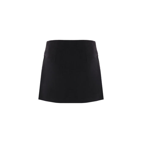 Wool Miniskirt-PRADA-JOHN JULIA