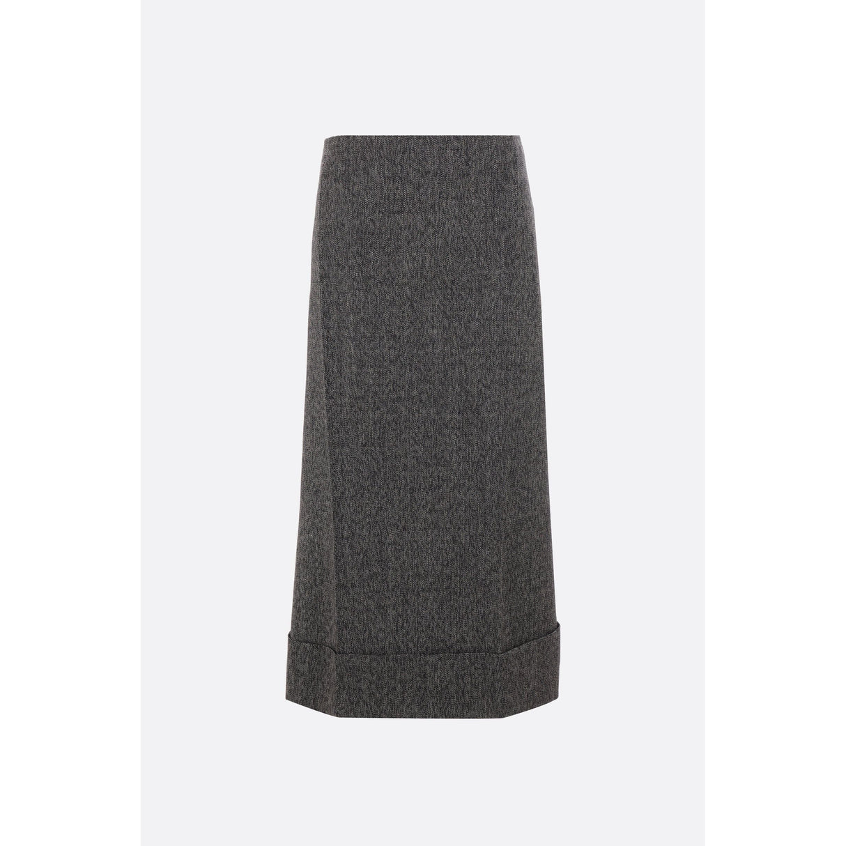 Wool Moulinè Pencil Skirt-PRADA-JOHN JULIA