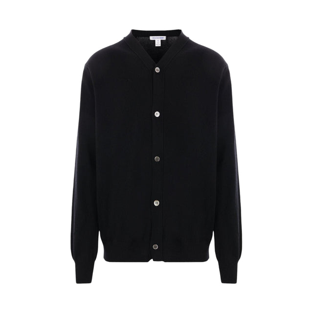 Wool Oversize Cardigan-COMME DES GARÇONS SHIRT-JOHN JULIA