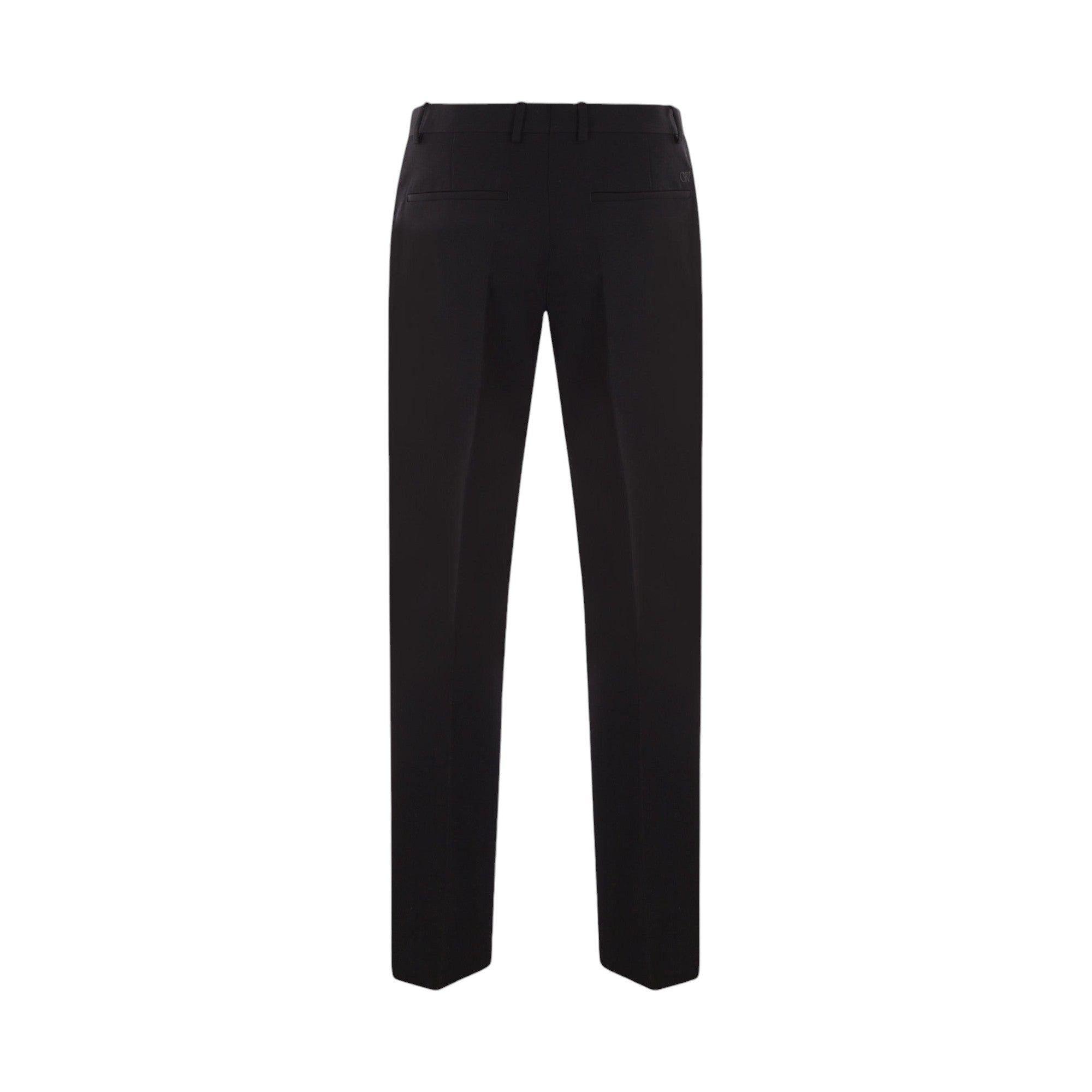 Wool Pants-OFF-WHITE-JOHN JULIA