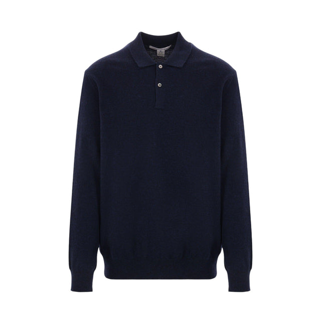 Wool Polo Sweater-COMME DES GARÇONS SHIRT-JOHN JULIA