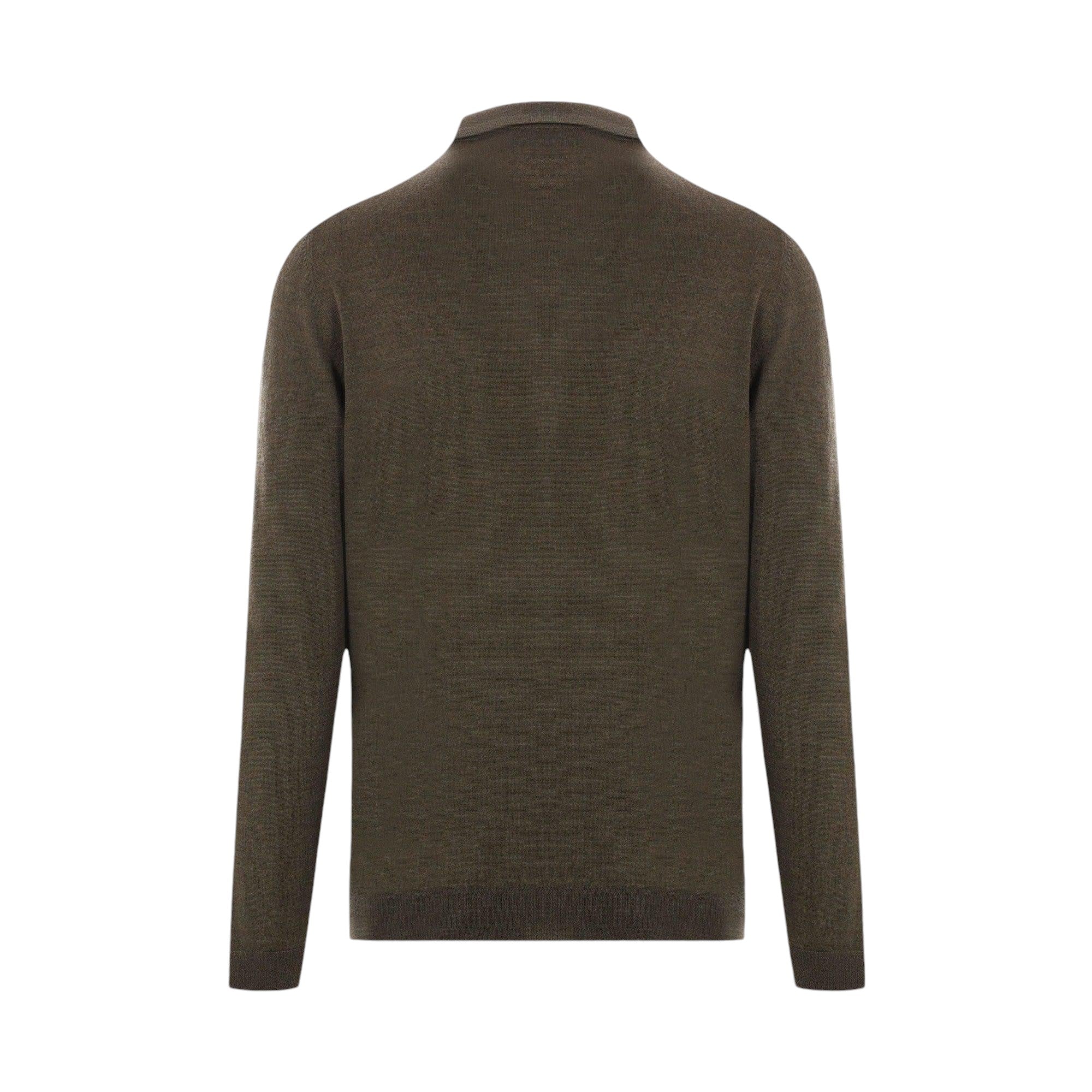 Wool Polo Sweater-LARDINI-JOHN JULIA