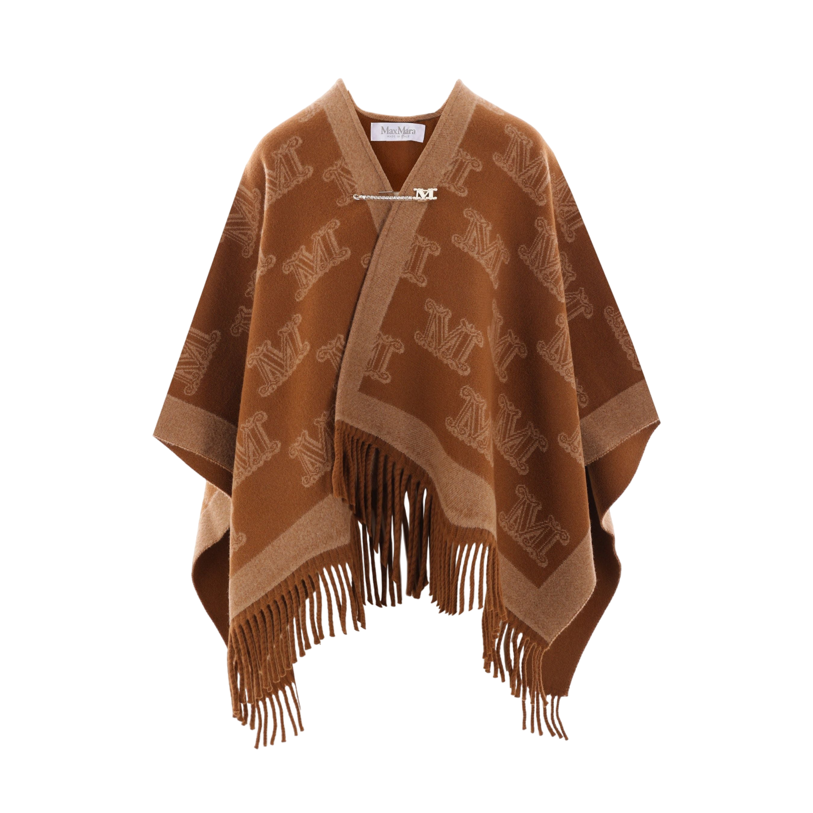 Wool Poncho-MAX MARA-JOHN JULIA