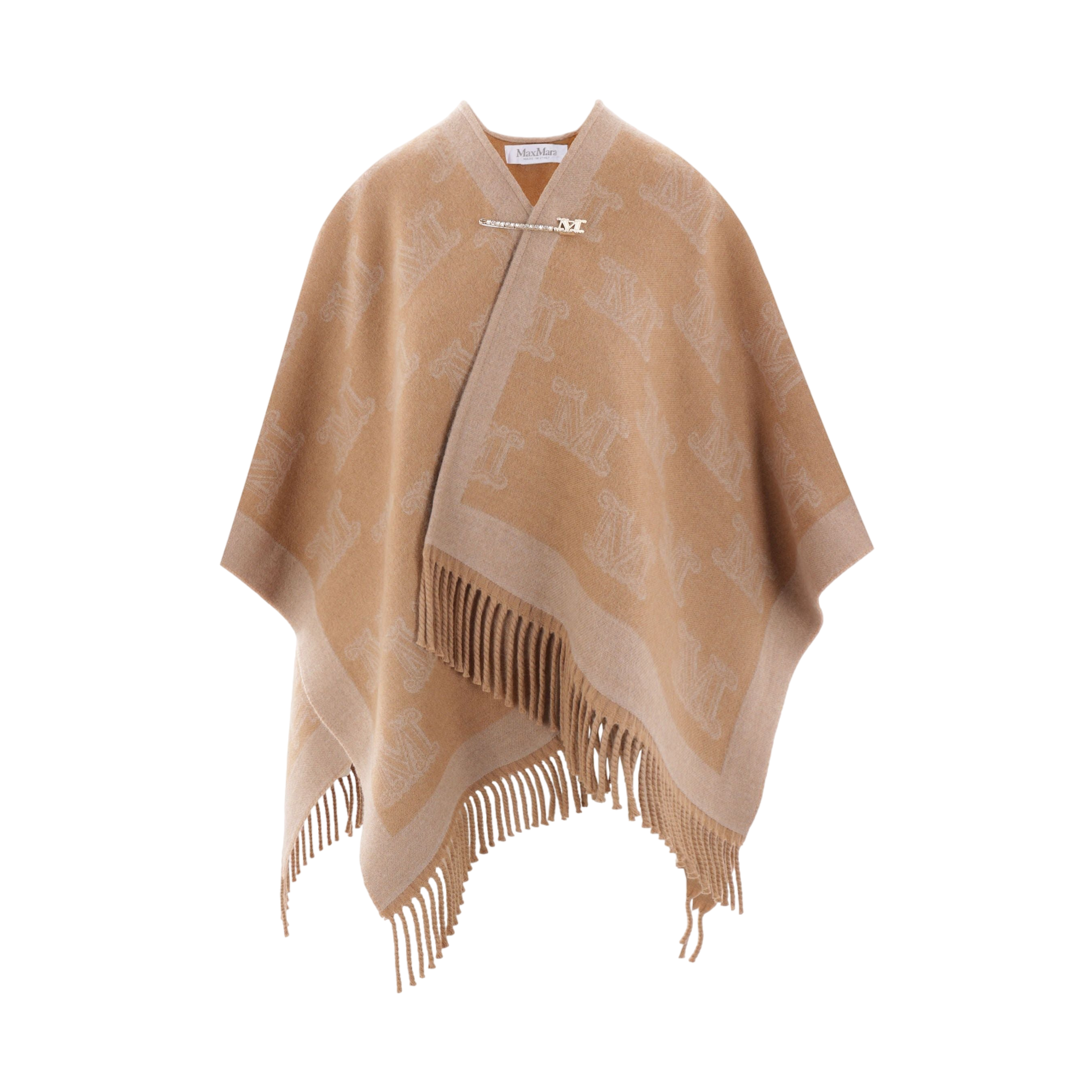 Wool Poncho-MAX MARA-JOHN JULIA