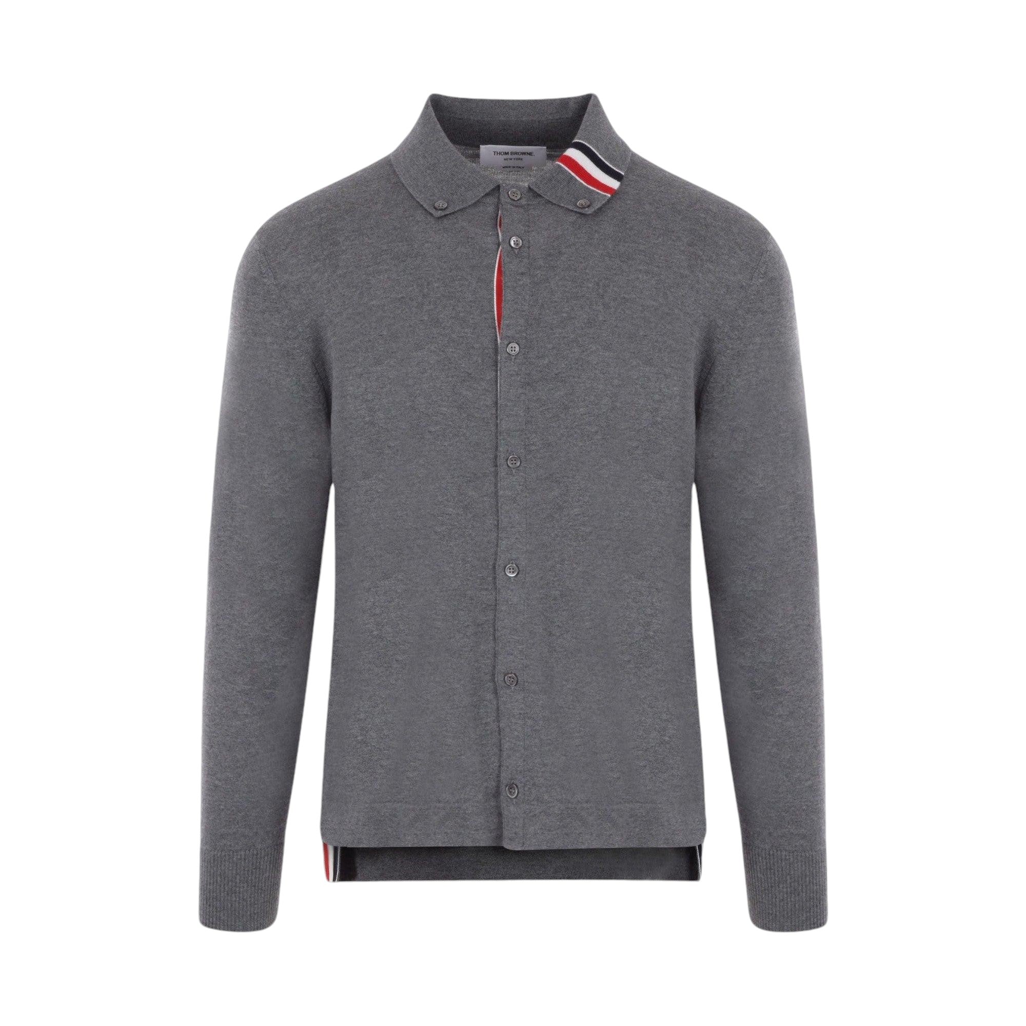 Wool Shirt-THOM BROWNE-JOHN JULIA