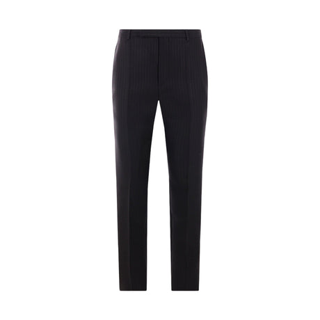 Wool Silk Pants-SAINT LAURENT-JOHN JULIA