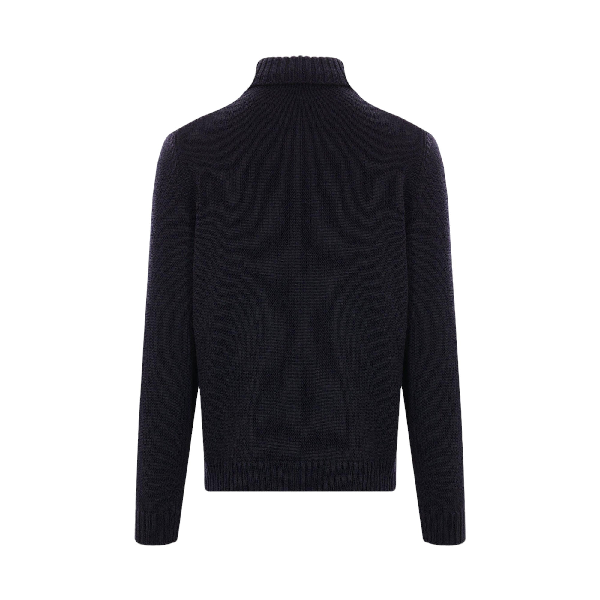 Wool Turtleneck-ZANONE-JOHN JULIA