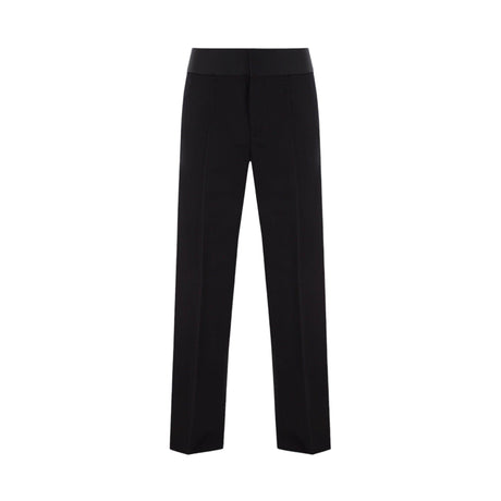 Wool Tuxedo Pants-VALENTINO GARAVANI-JOHN JULIA