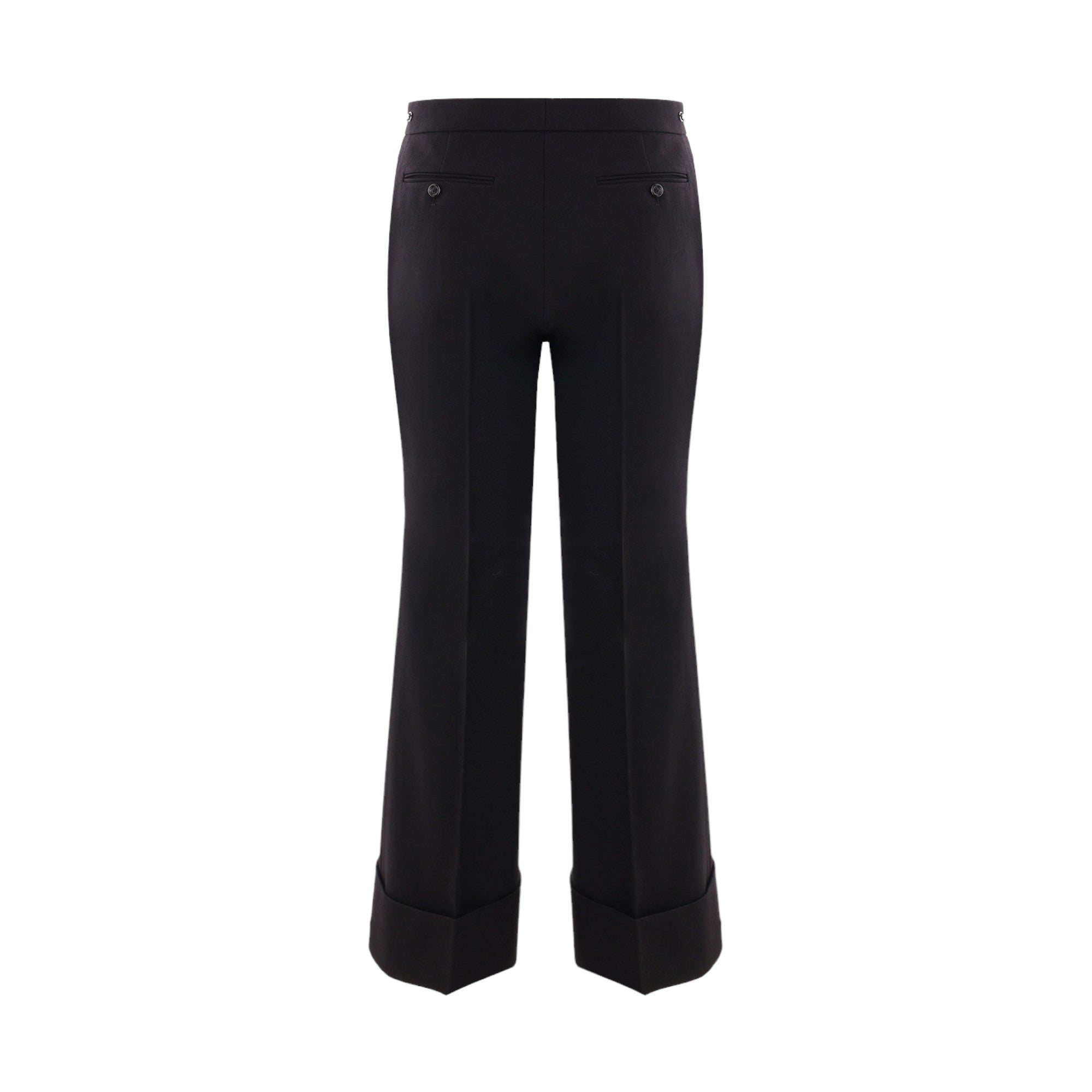 Wool Twill Cropped Pants-GUCCI-JOHN JULIA