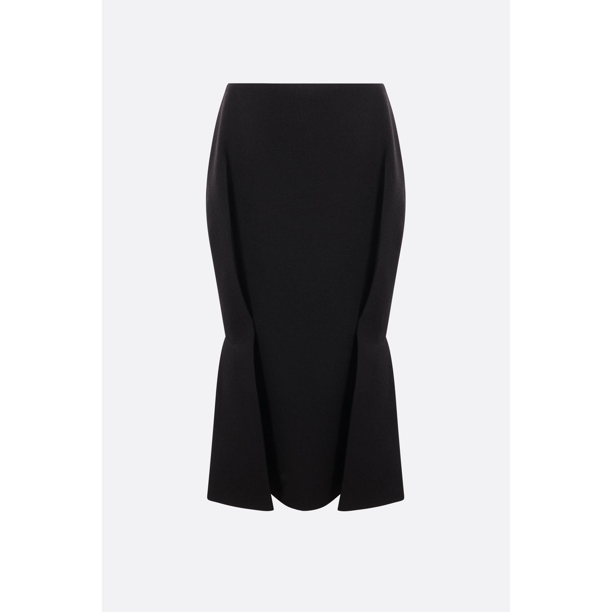 Wool Twill Mermaid Skirt-PRADA-JOHN JULIA