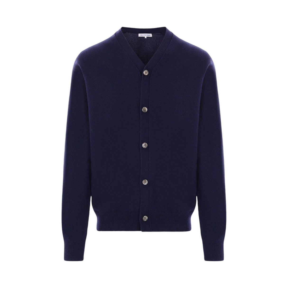 Wool V-neck Cardigan-COMME DES GARÇONS SHIRT FOREVER-JOHN JULIA