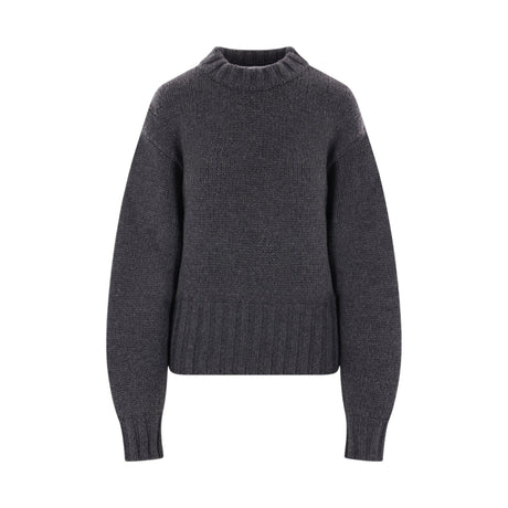 Wool and Cashmere Crewneck Sweater-ALEXANDER MCQUEEN-JOHN JULIA