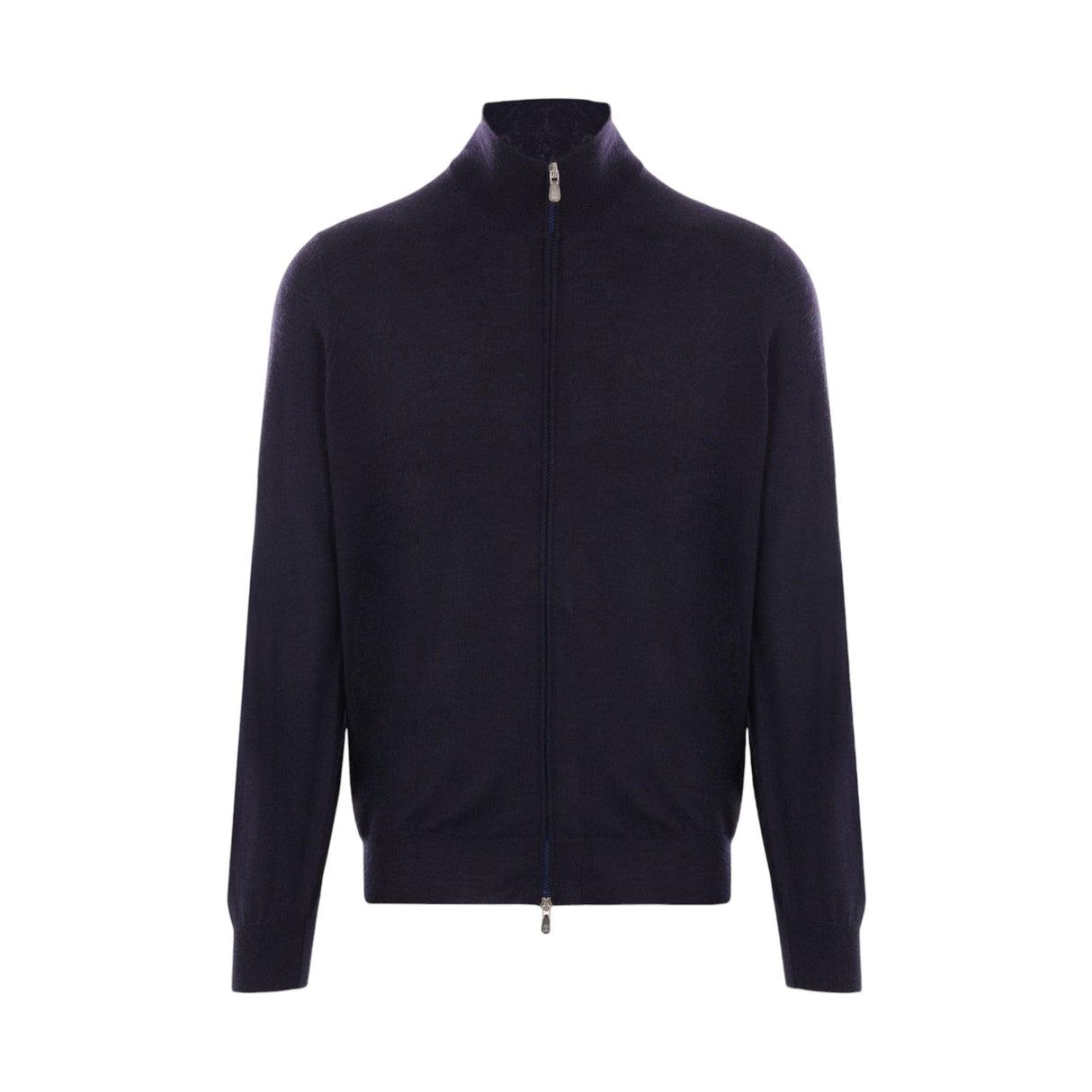 Wool and Cashmere Full-zip Cardigan-BRUNELLO CUCINELLI-JOHN JULIA