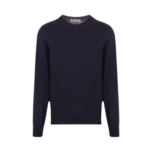 Wool and Cashmere Sweater-BRUNELLO CUCINELLI-JOHN JULIA