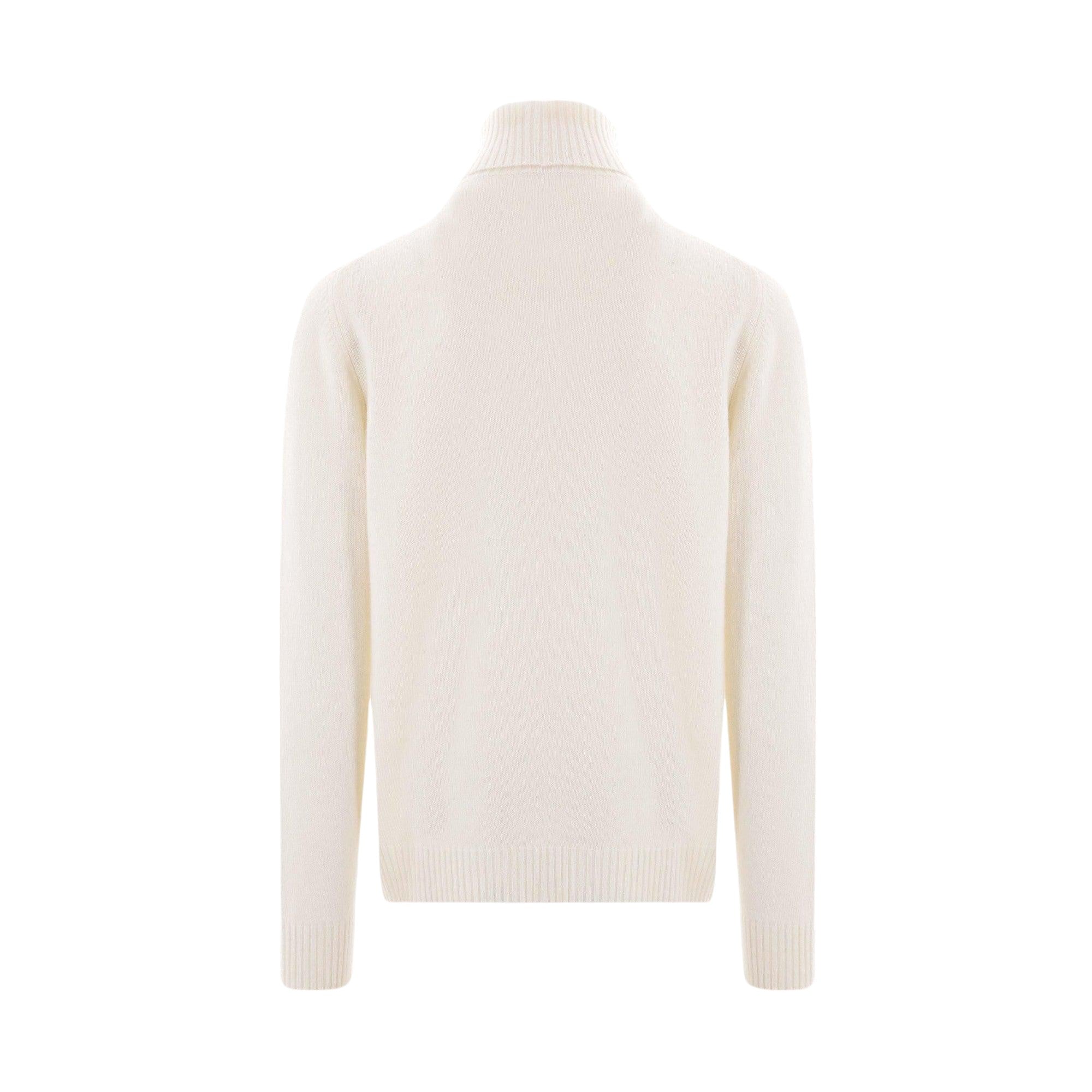 Wool and Cashmere Turtleneck-ROBERTO COLLINA-JOHN JULIA