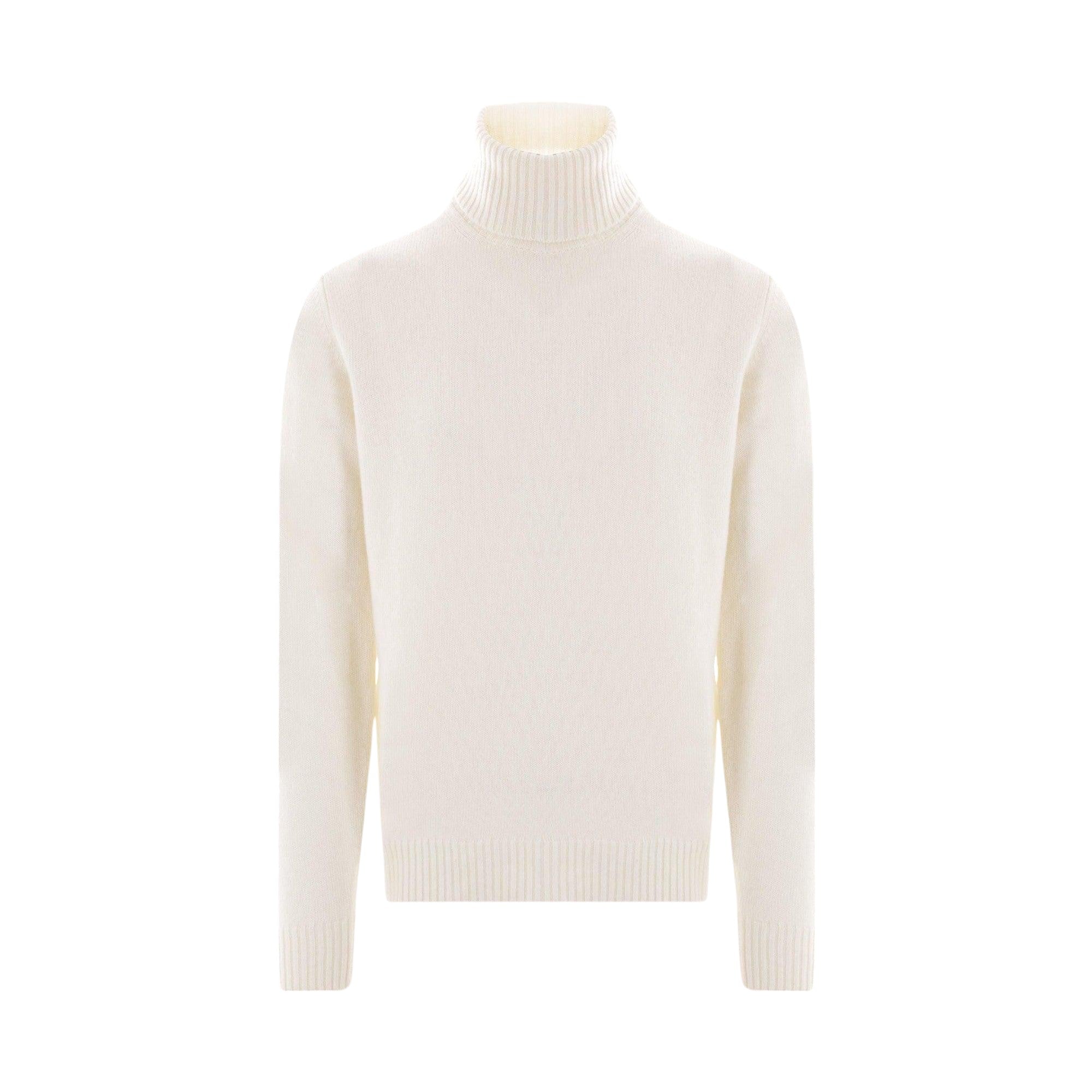 Wool and Cashmere Turtleneck-ROBERTO COLLINA-JOHN JULIA