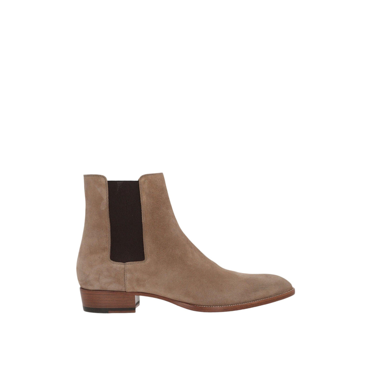 Wyatt Suede Chelsea Boots-SAINT LAURENT-JOHN JULIA