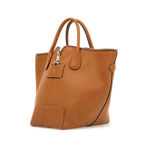 Leather Medium-sized Swing Bag For Women