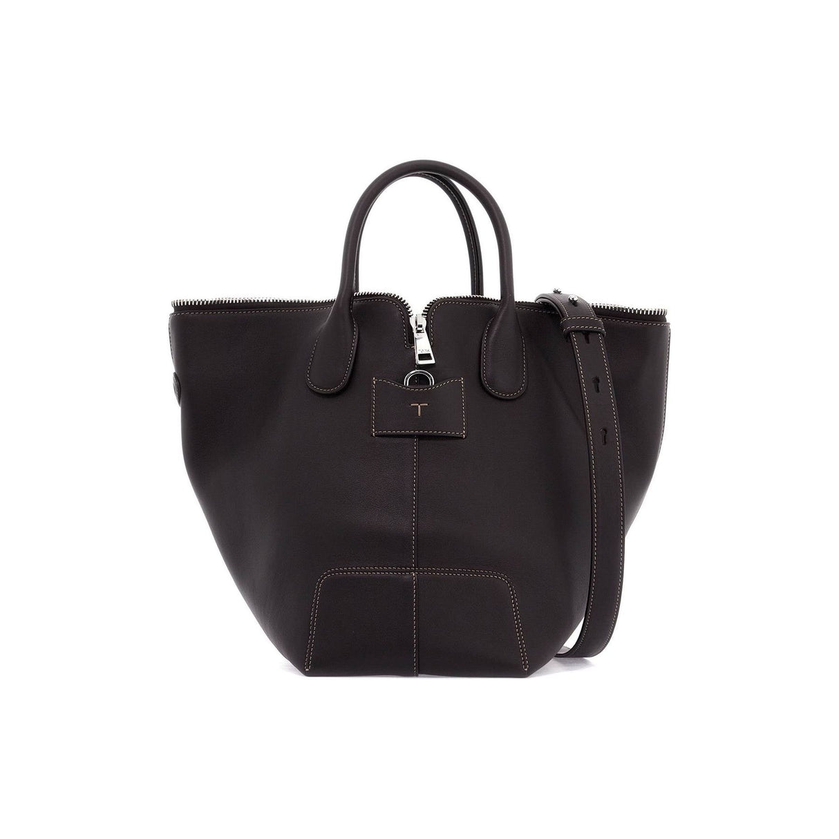 TOD'S-Medium Leather Swing Bag -JOHN JULIA.