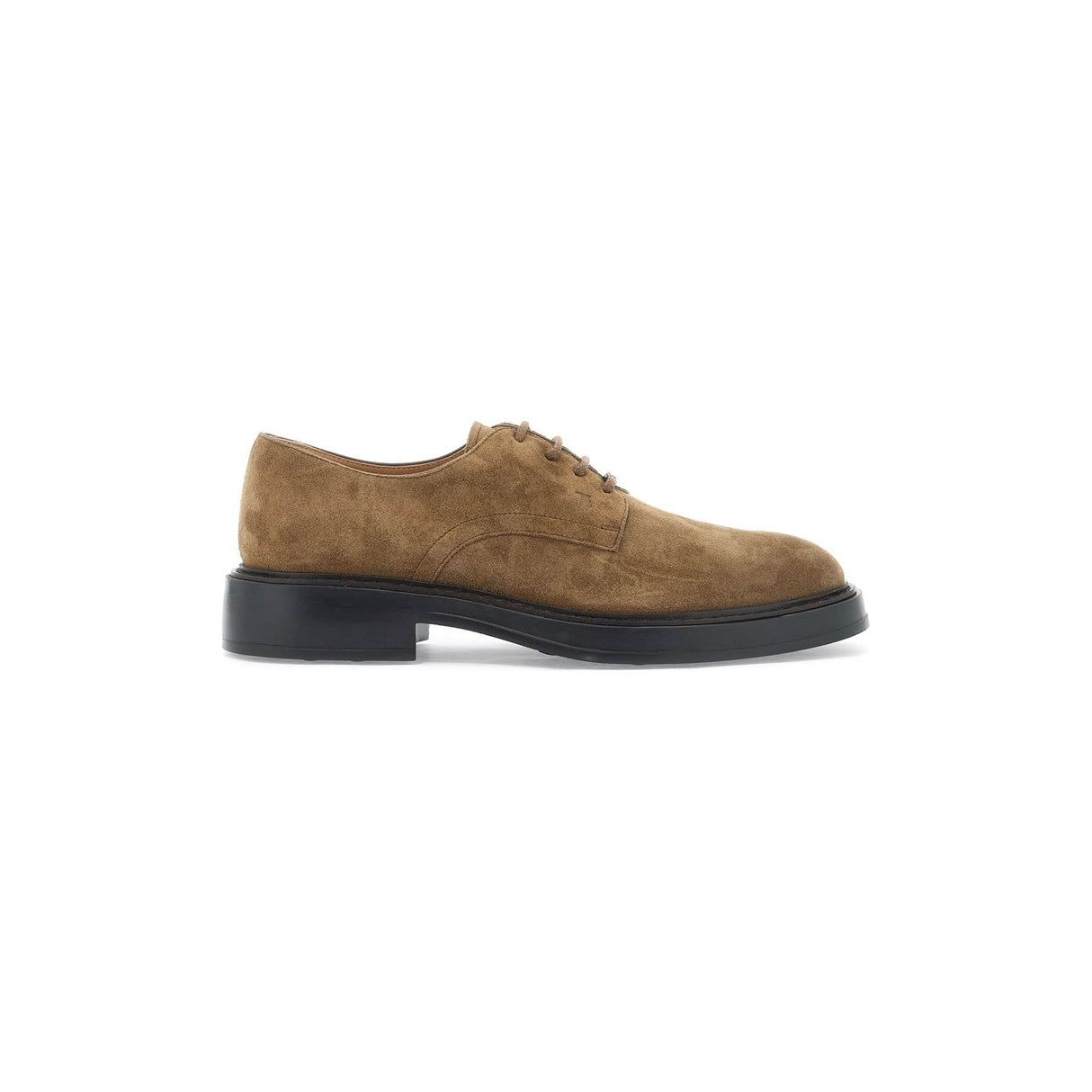 TOD'S-Suede Leather Lace Up Shoes -JOHN JULIA.