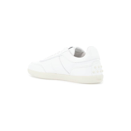 TOD'S-Leather Sneaker Tabs With -JOHN JULIA.