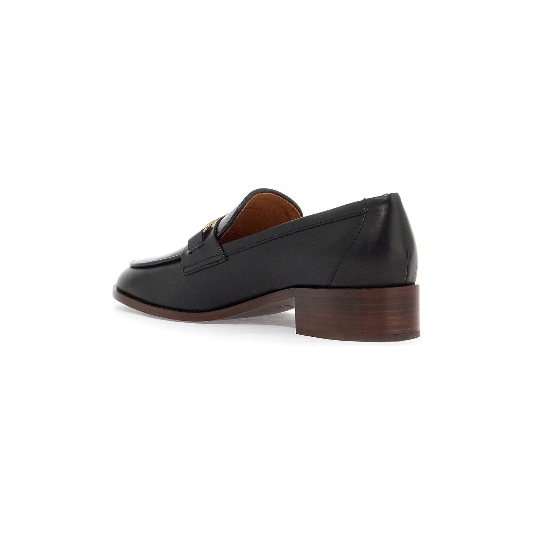 TOD'S-Brushed Leather Loafers -JOHN JULIA.