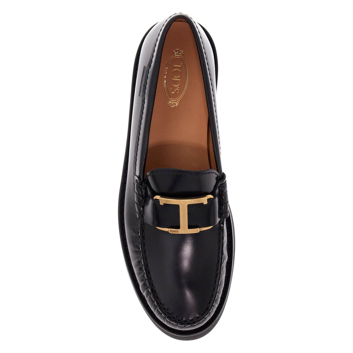 TOD'S-T Timeless Leather Loafers -JOHN JULIA.