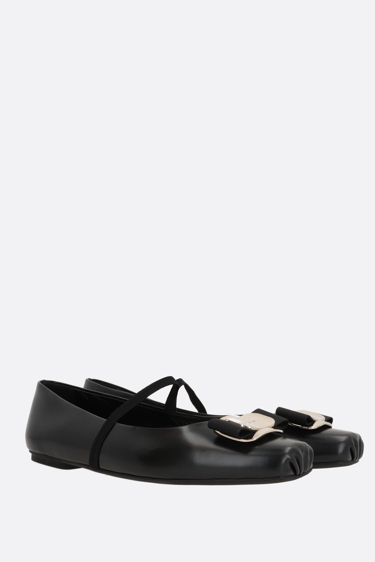 Zina Nappa Ballerinas-FERRAGAMO-JOHN JULIA