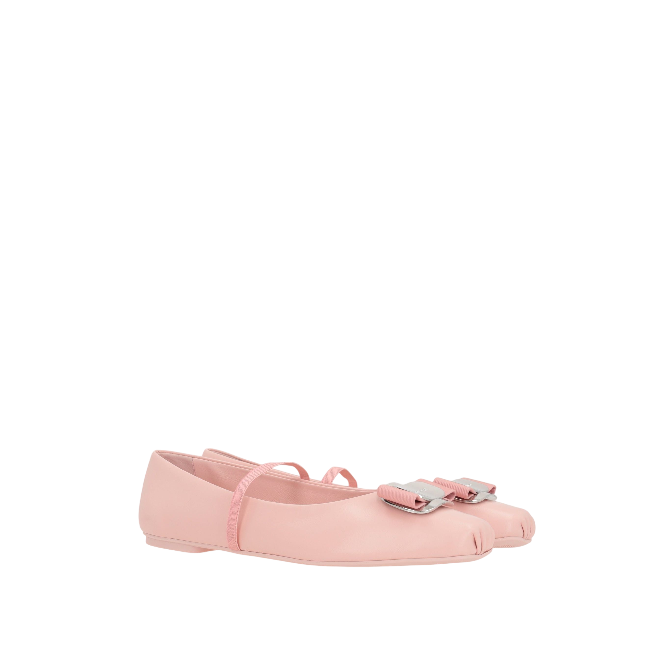 Zina Nappa Ballerinas-FERRAGAMO-JOHN JULIA