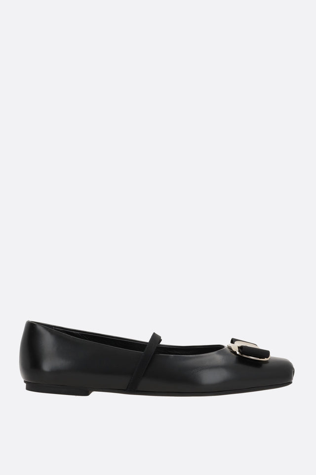 Zina Nappa Ballerinas-FERRAGAMO-JOHN JULIA