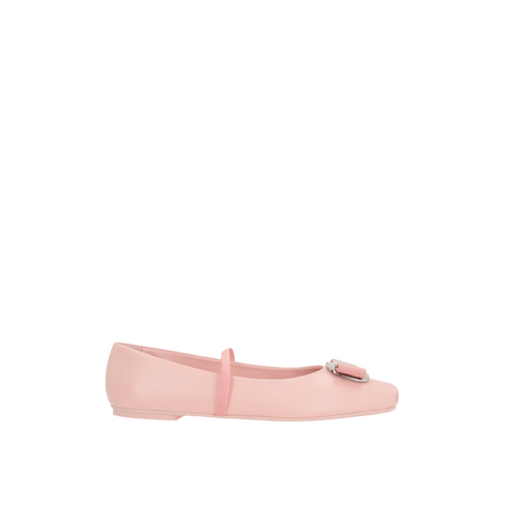 Zina Nappa Ballerinas-FERRAGAMO-JOHN JULIA