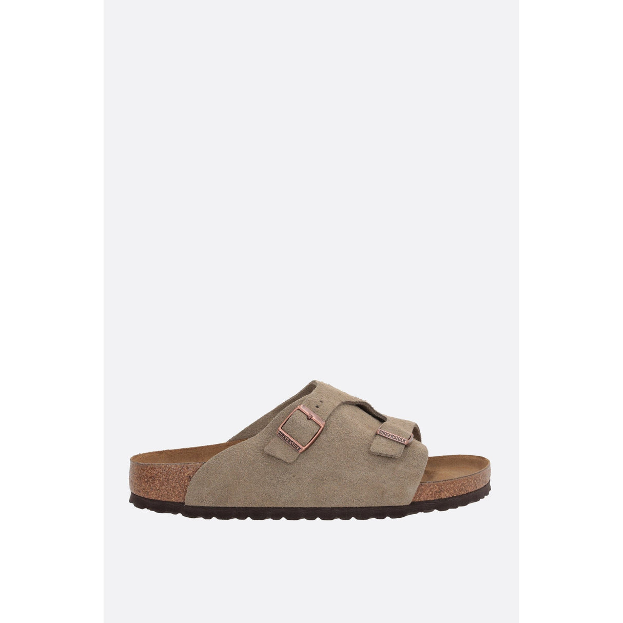 Zürich Suede Flat Sandals (Narrow Fit)-BIRKENSTOCK-JOHN JULIA