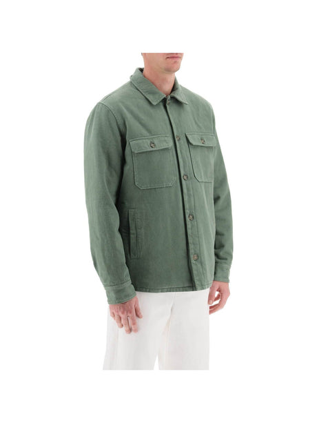 Alessio Padded Cotton Overshirt