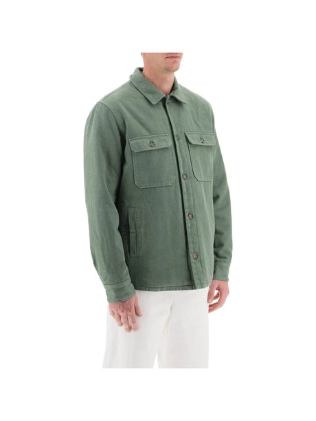 Alessio Padded Cotton Overshirt - Men > Clothing > Jackets and Blazers > Casual jackets